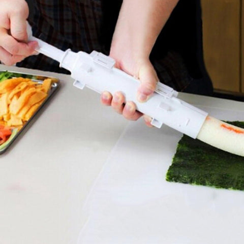 Bazooka Sushi Maker Mold DIY Sushezi Roller Kit Rice Roller Mould Sushi Making Tool Set Kitchen Gadget Cooking Tools